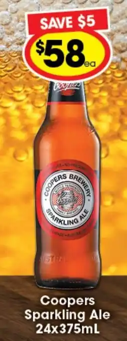 Coopers Sparkling Ale 24x375mL