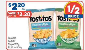 Tostitos Tortilla Chips 175g