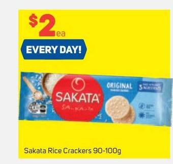 Foodland Sakata Rice Crackers 90-100g offer