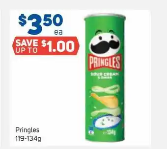 Foodland Pringles 119-134g offer