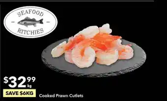 Ritchies Cooked Prawn Cutlets offer