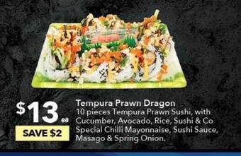 Ritchies Tempura Prawn Dragon offer