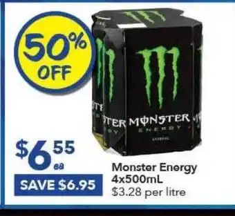 Ritchies Monster Energy offer