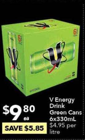 Ritchies V Energy Drink offer