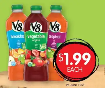 Spudshed V8 Juice 1.25lt offer