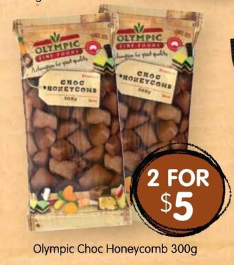 Spudshed Olympic Choc Honeycomb 300g offer