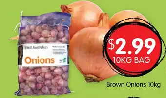 Spudshed Brown Onions 10kg offer