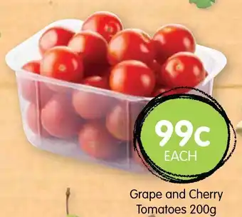 Spudshed Grape and Cherry Tomatoes 200g offer