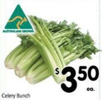 Spar Celery bunch offer