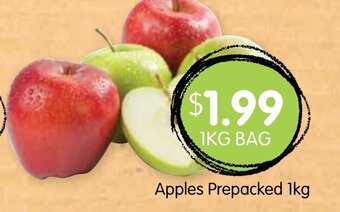 Spudshed Apples Prepacked 1kg offer