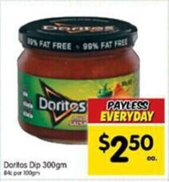 Spar Doritos dip 300gm offer