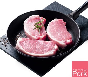 IGA Australian Pork Medallion Steaks offer