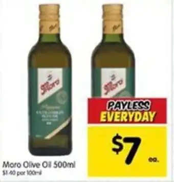 Moro olive oil 500ml