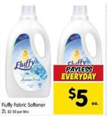 Spar Fluffy fabric softener 2L offer