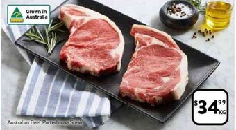 Foodworks Australian beef porterhouse steak offer