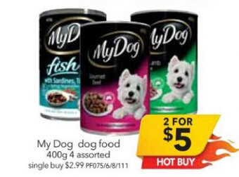 Cheap as Chips My Dog Dog Food 400g offer