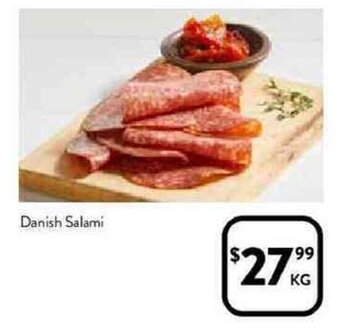 Foodworks Danish salami offer
