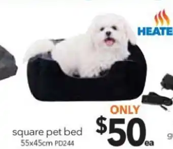 Square Pet Bed
