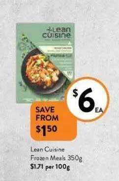 Foodworks Lean Cuisine Frozen Meals offer