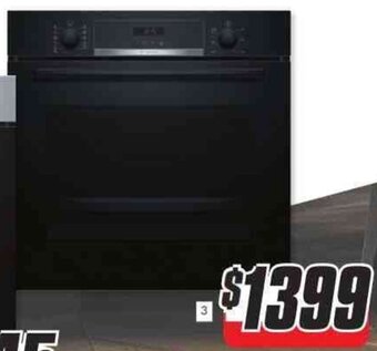 The Good Guys Bosch 60cm Pyrolytic Oven Series 4 - Black HBA574EB0A offer
