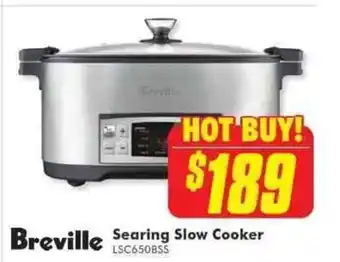 Breville Searing Slow Cooker LSC650BSS