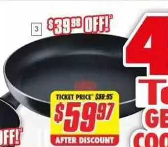 Tefal Generous Cook Induction Non-Stick Frypan 32cm C2780883