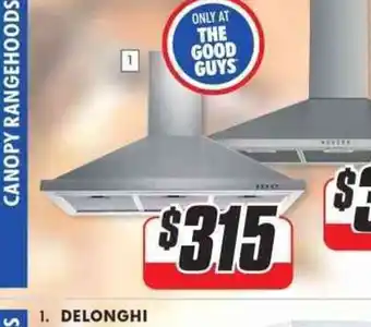 The Good Guys Viali 90 cm Canopy Rangehood offer