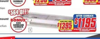 The Good Guys Schweigen 90cm Silent Undermount Rangehood offer