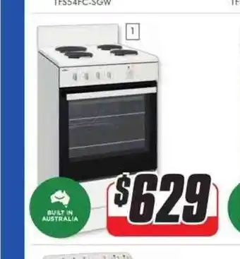 The Good Guys 54 cm Electric Upright Cooker 73 Litre offer
