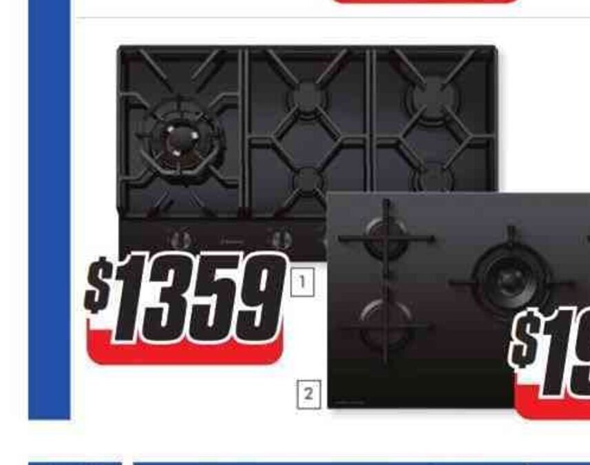 Westinghouse 90 cm Gas Cooktop offer at The Good Guys