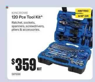 Kincrome 120 Pce Tool Kit