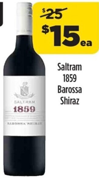 Liquorland Saltram 1859 Barossa Shiraz offer