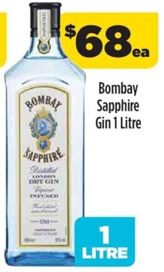 Liquorland Bombay Sapphire Gin offer