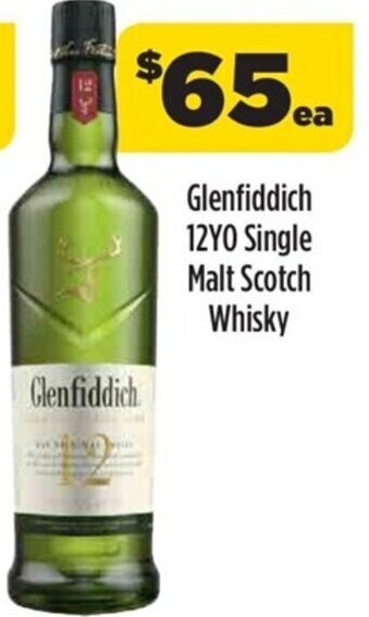 Liquorland Glenfiddich 12Yo Single Malt Scotch Whisky offer