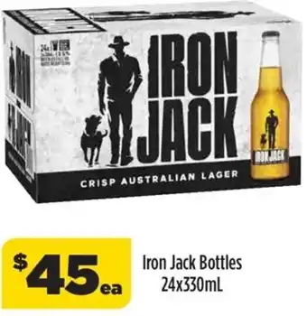 Iron Jack Bottles 24x330ml