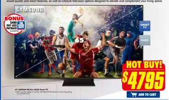 The Good Guys SAMSUNG 65" QN800A 8K Neo QLED Smart TV offer