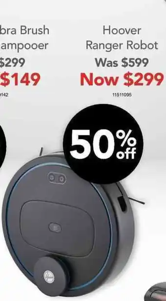 Godfreys Hoover Ranger Robot offer