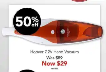 Godfreys Hoover 7.2V Hand Vacuum offer