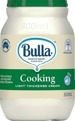 IGA Bulla Cooking Light Thickened Cream 300mL offer