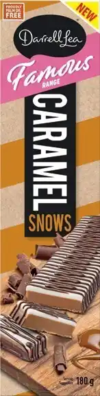 IGA Darrell Lea Caramel Snows 180g offer
