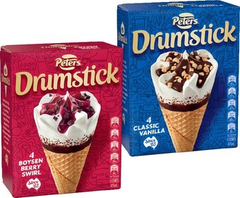 IGA Peters Drumstick 4-6 Pack Selected Varieties offer