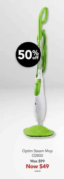 Optim Steam Mop 02800