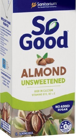 IGA Sanitarium So Good Long Life Almond Milk 1 Litre Selected Varieties offer