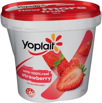 IGA Yoplait Yoghurt 1kg Selected Varieties offer