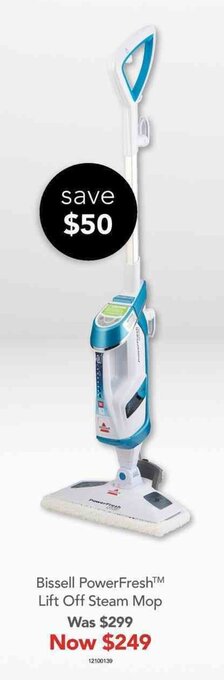 Bissell PowerFresh Lift Off Steam Mop