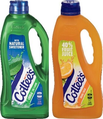 IGA Cottee's Cordial 1 Litre Selected Varieties offer