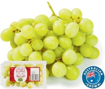Coles Australian Specialty White Grapes 500g Pack offer