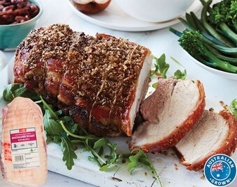 Coles Coles Australian Boneless Pork Shoulder Roast offer