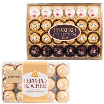 Coles Ferrero Rocher 30 Pack 375g or Collection Chocolate Gift Box 24 Pack 269g offer