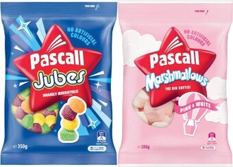 Coles Pascall Family Bag 150g-350g offer
